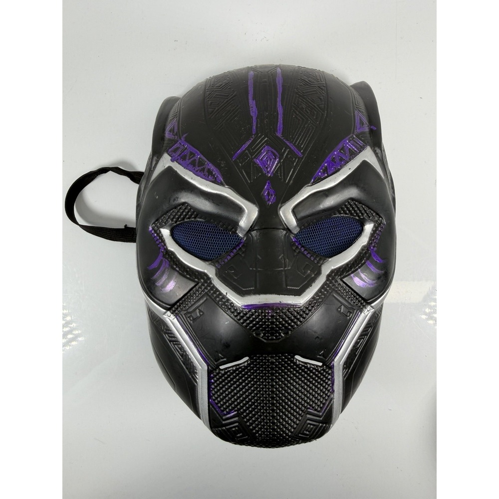 Black Panther Child Mask Marvel Avengers Endgame Plastic Vibranium Wakanda Prop